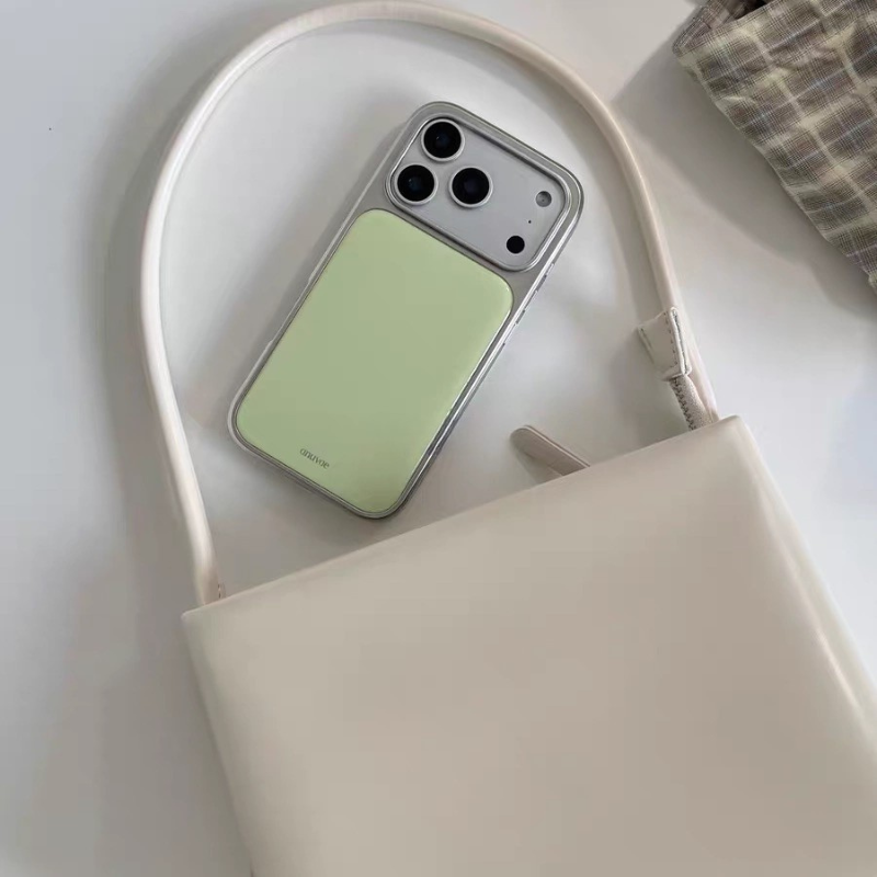Minimalist Pastel Green iPhone Case
