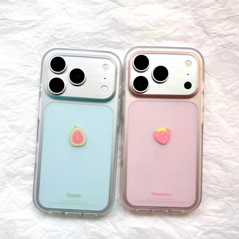 Sweet Strawberry Pink iPhone Case