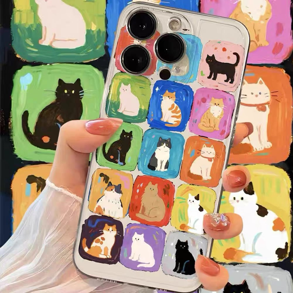Aesthetic Cat iPhone Case
