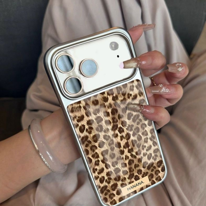 Luxury Leopard Print iPhone Case