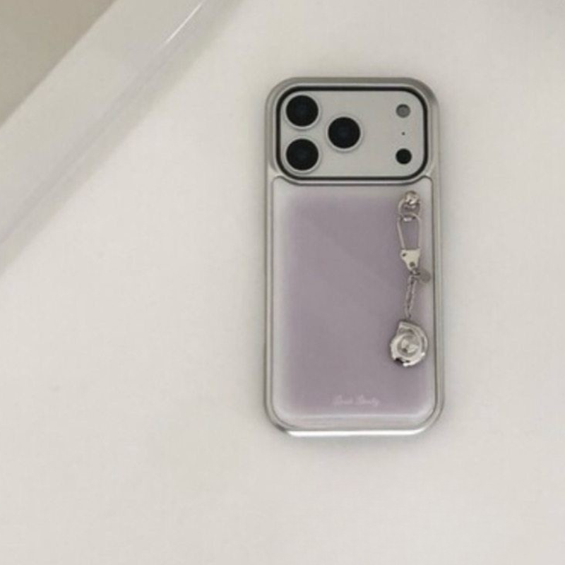 Minimal Purple Summer iPhone Case
