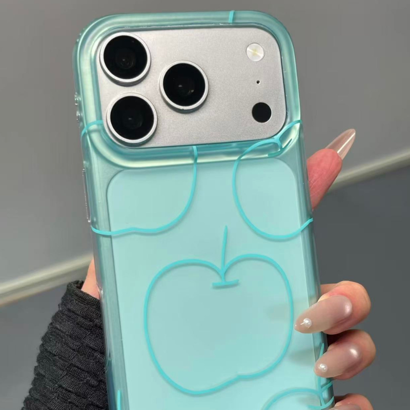 Mint Apple Kawaii iPhone Case