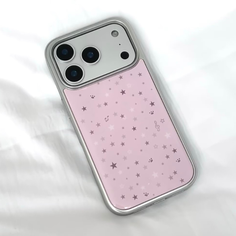 Star Glow Pink Phone Case