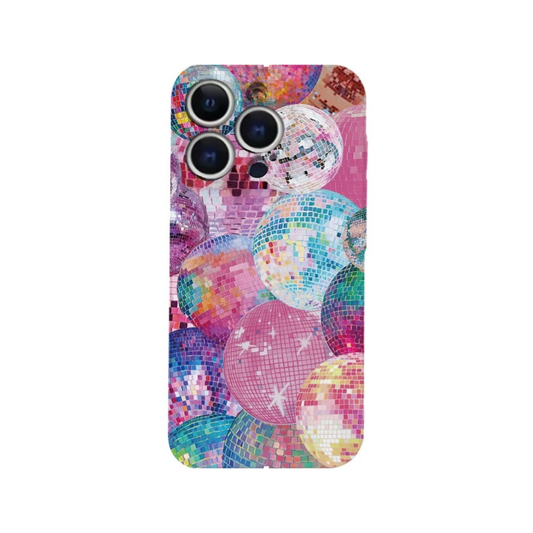 Colorful Disco Ball iPhone Case