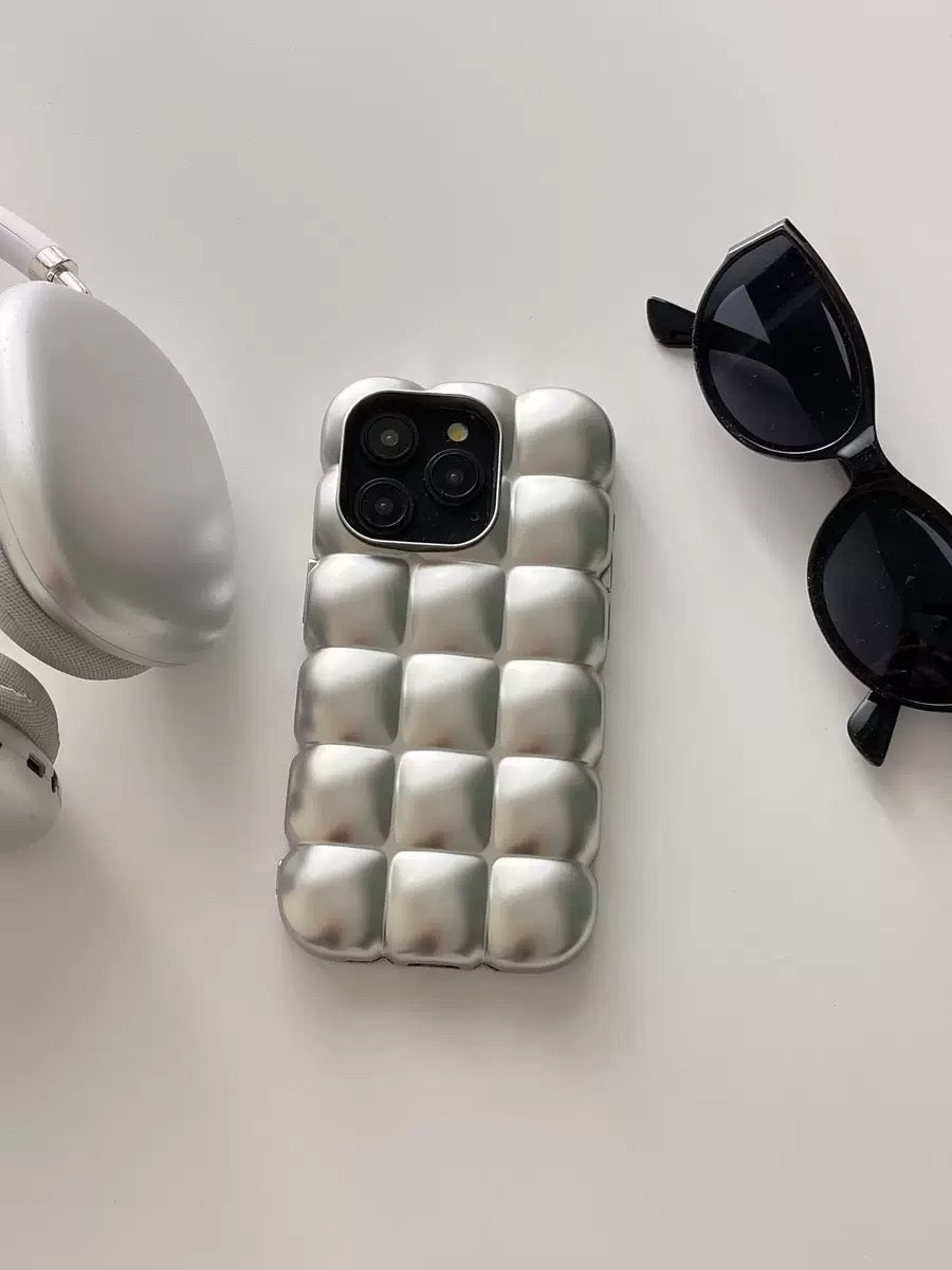 Electroplated Bubble iPhone Case