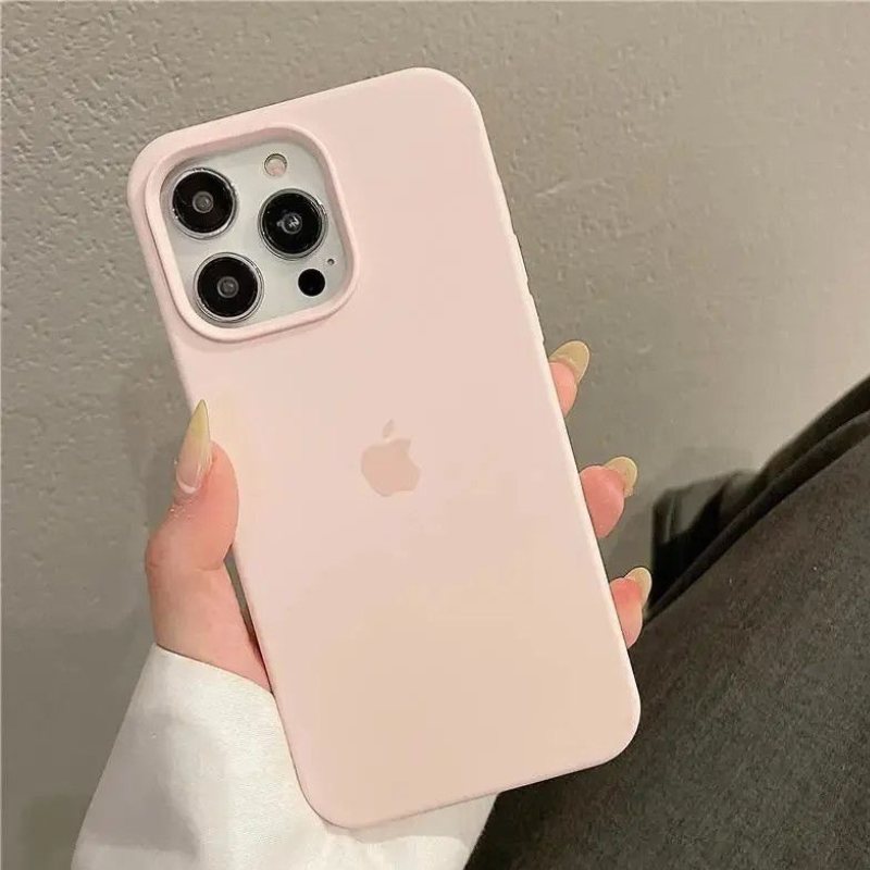 Silky Pink Soft Minimal iPhone Case
