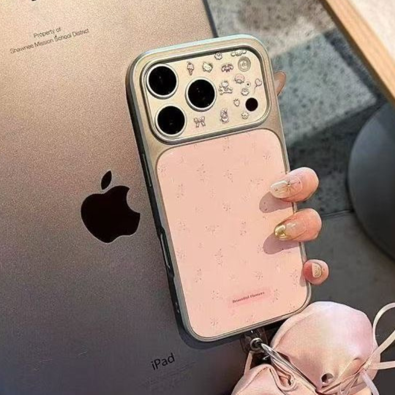 Flowers Pink iPhone Case