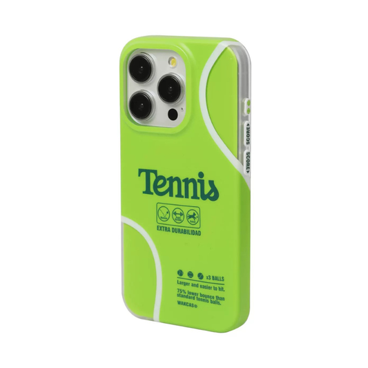 Tennis Aesthetic iPhone Case with Ball Grip