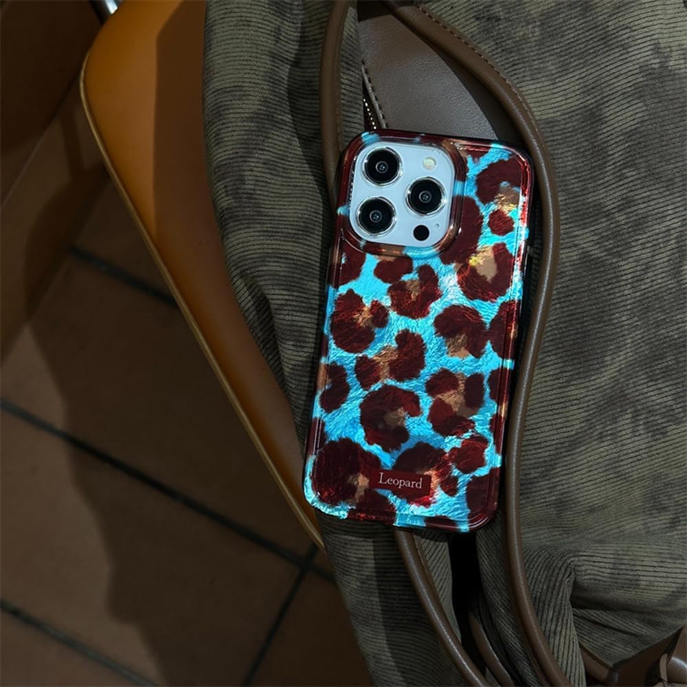 Retro Leopard Print iPhone Case