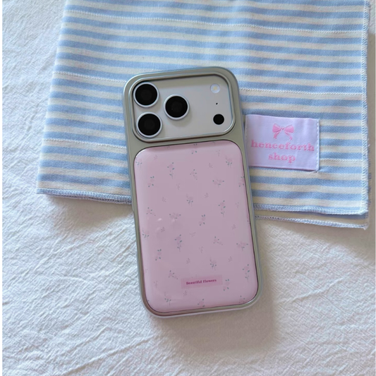 Flowers Pink iPhone Case