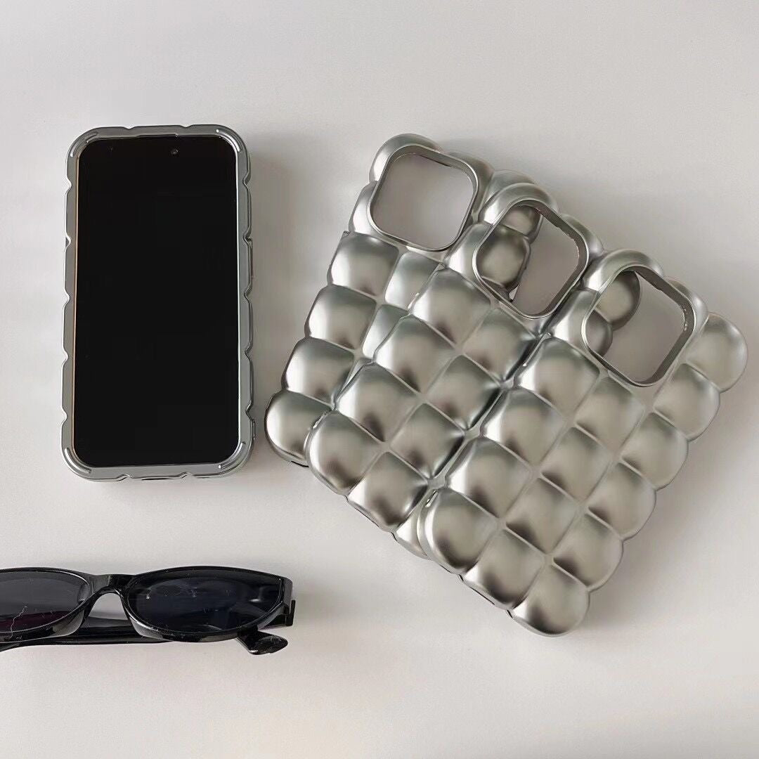 Electroplated Bubble iPhone Case