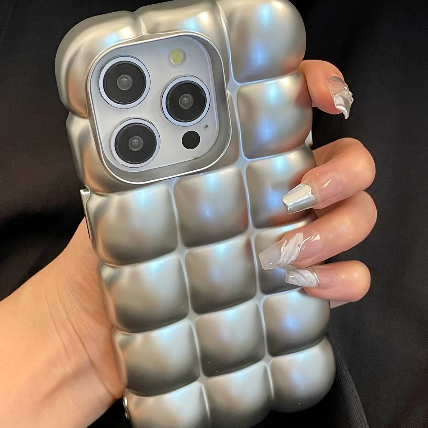 Electroplated Bubble iPhone Case