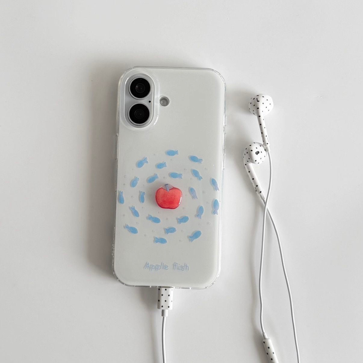 Apple Fish Clear iPhone Case