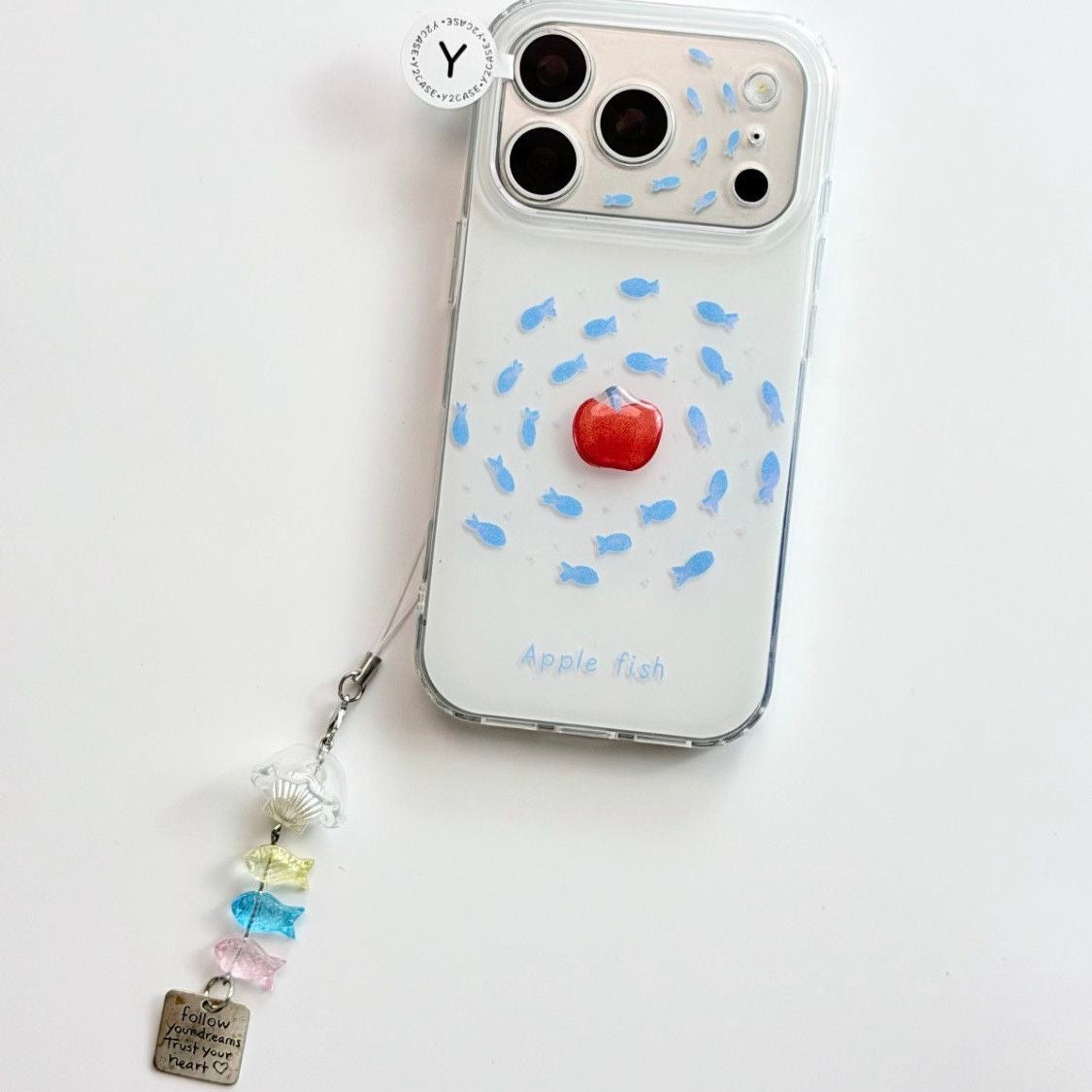 Apple Fish Clear iPhone Case