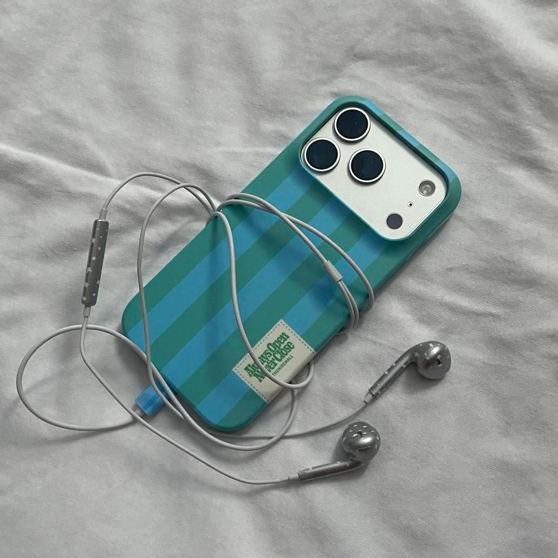 Blue & Green Summer iPhone Case