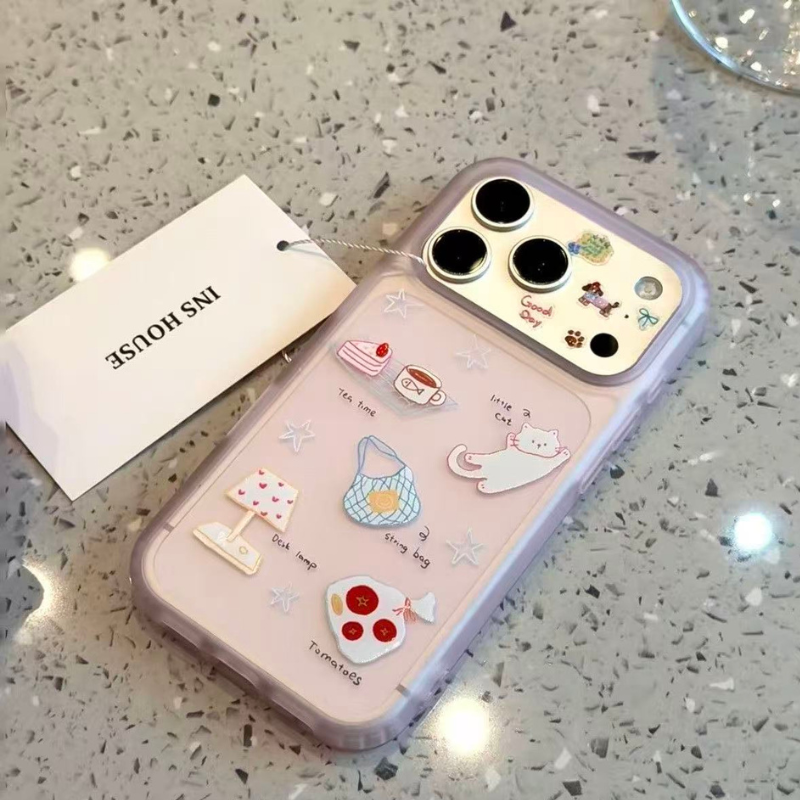 Cute Kawaii Pink Bunny iPhone Case