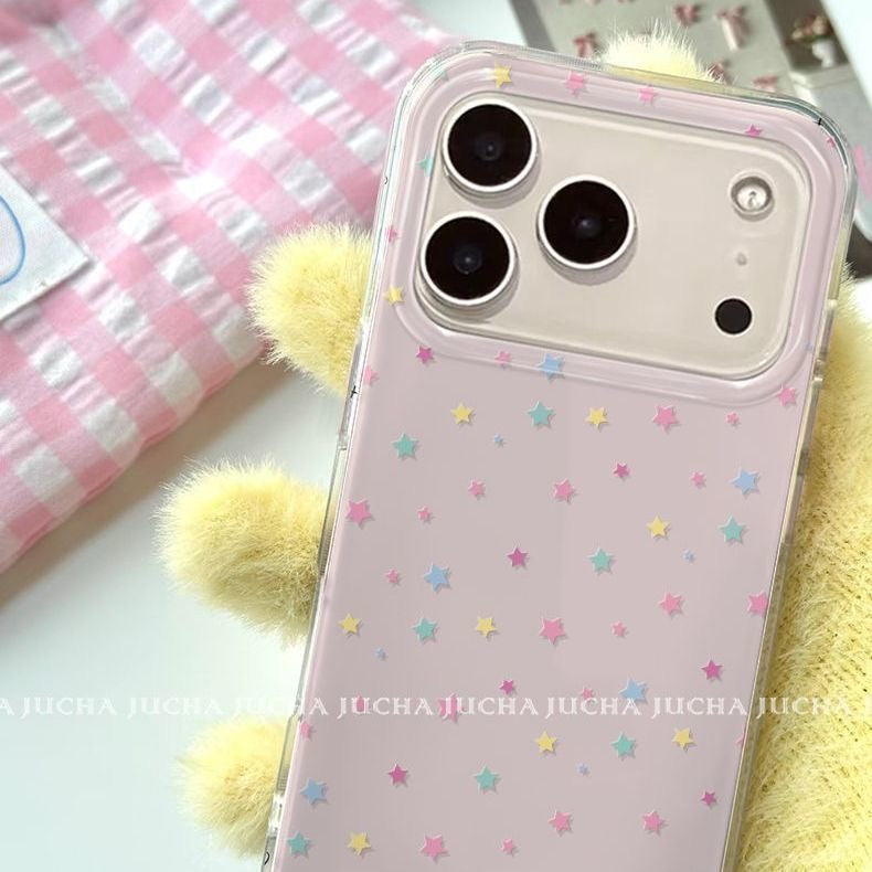 Dreamy Pastel Stars iPhone Case