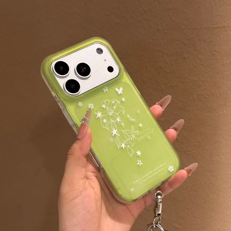 Fresh Lime Blossom iPhone Case