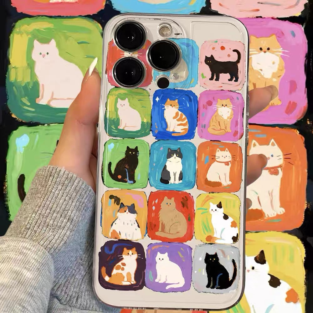 Aesthetic Cat iPhone Case