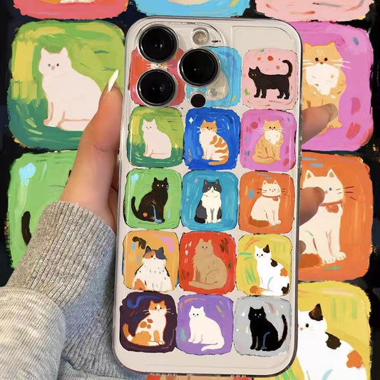 Aesthetic Cat iPhone Case