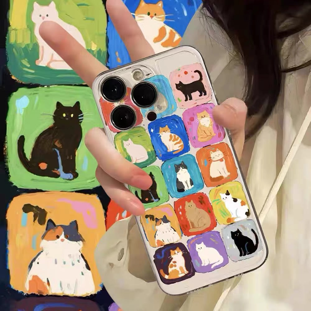 Aesthetic Cat iPhone Case