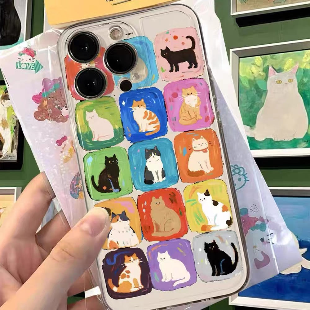 Aesthetic Cat iPhone Case