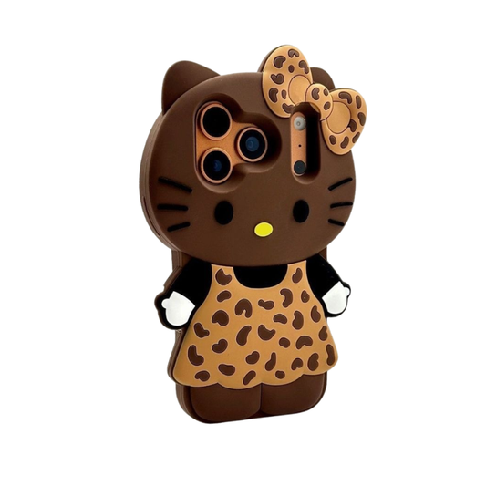 Kawaii Cartoon Cat Shockproof iPhone Case