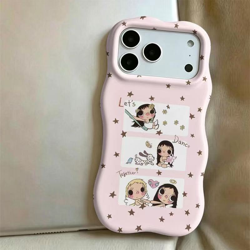 Let's Dance Together Pink Star Phone Case