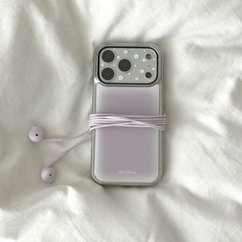 Minimal Purple Summer iPhone Case
