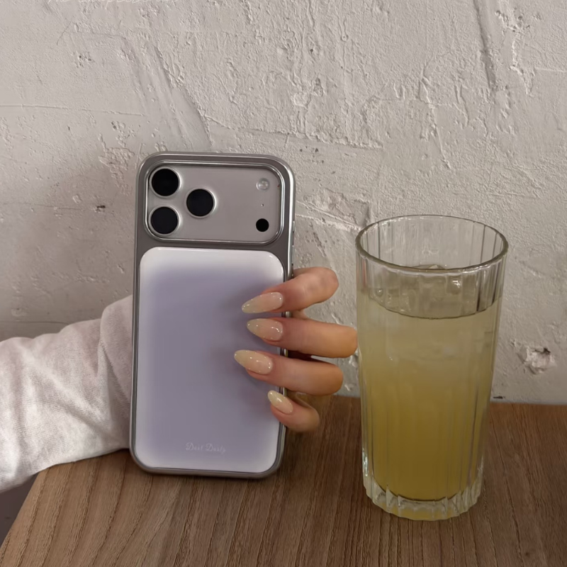 Minimal Purple Summer iPhone Case