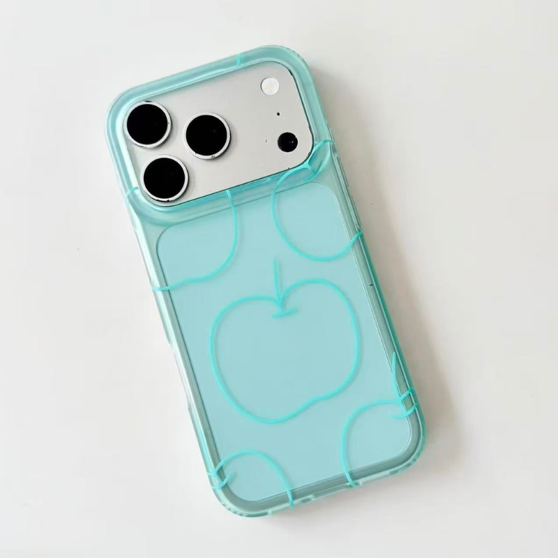 Mint Apple Kawaii iPhone Case