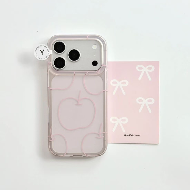 Pastel Apple Kawaii iPhone Case