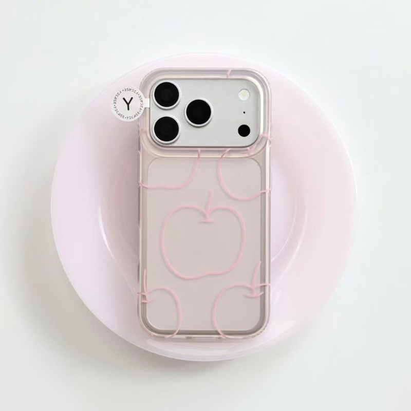 Pastel Apple Kawaii iPhone Case