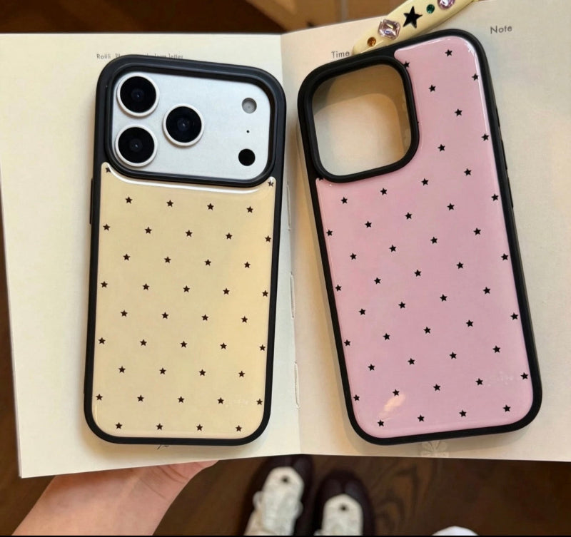 Pink Good Mood Star iPhone Case – Sweet Minimalist Style