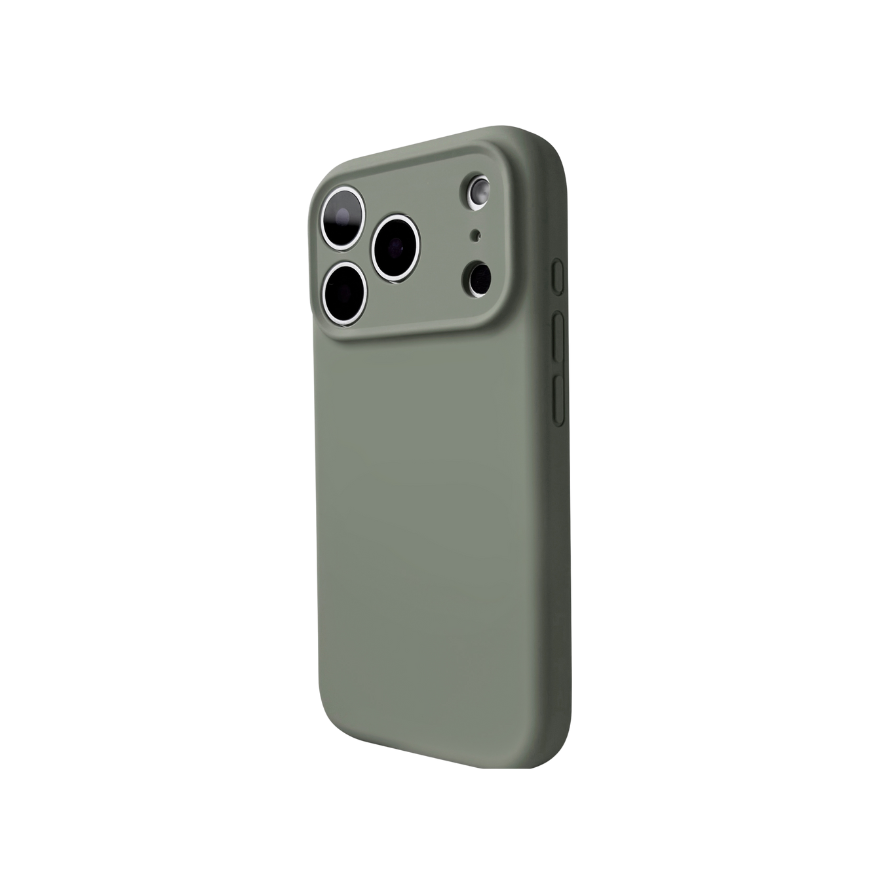 Full Covered Soft-Touch Silicone Case for iPhone