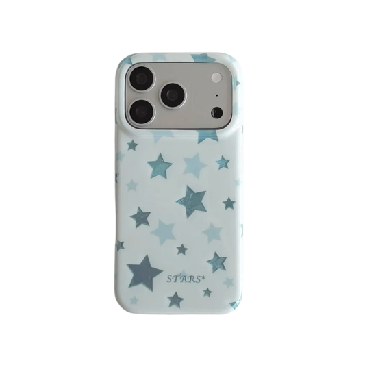 Sky Blue Star Summer iPhone Case