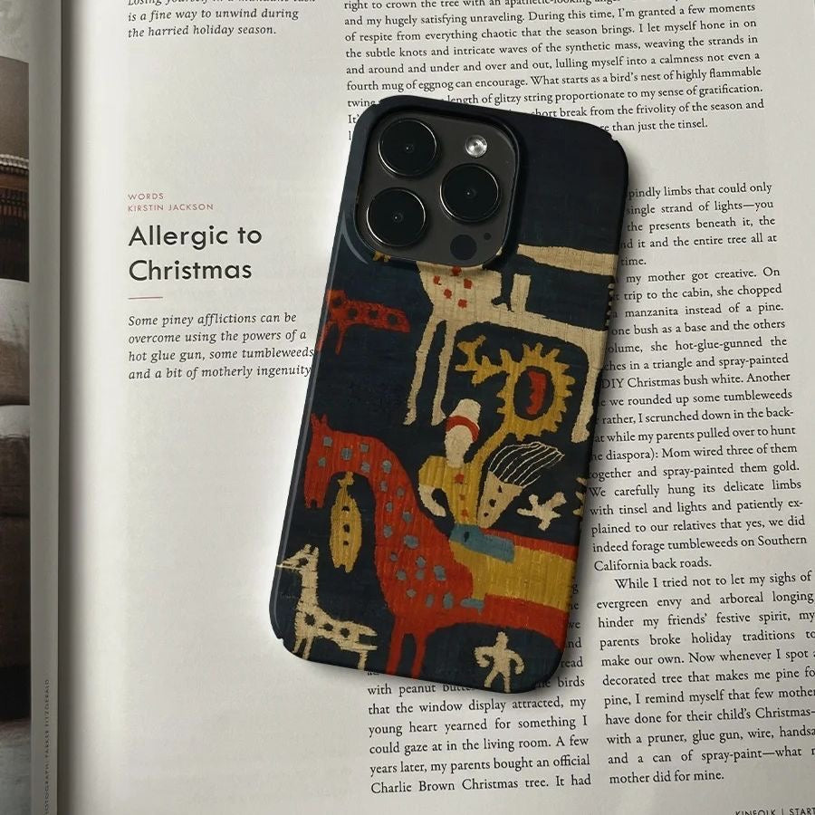 Vintage Renaissance iPhone Case