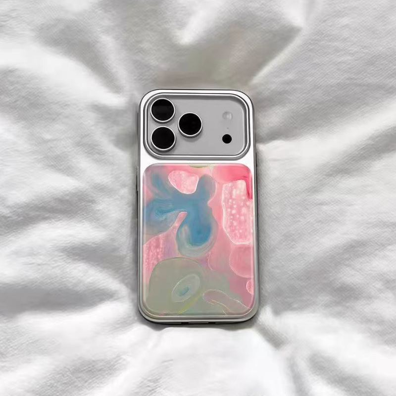 Vintage Romance iPhone Case – Pastel Abstract Art Case