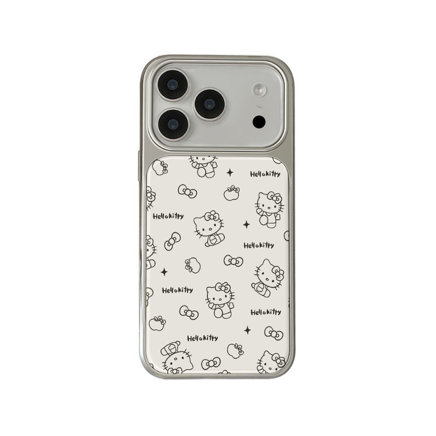 Electroplated Hello Kitty–Inspired iPhone Case