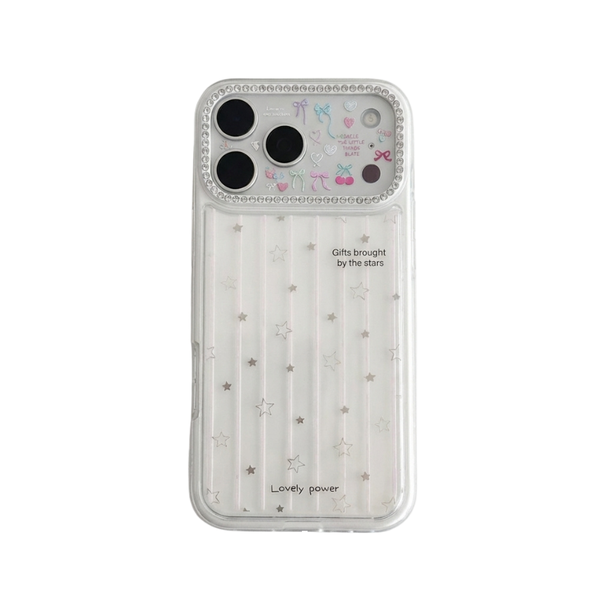 Crystal Star Clear iPhone Case – Lovely Power by NONOCASE