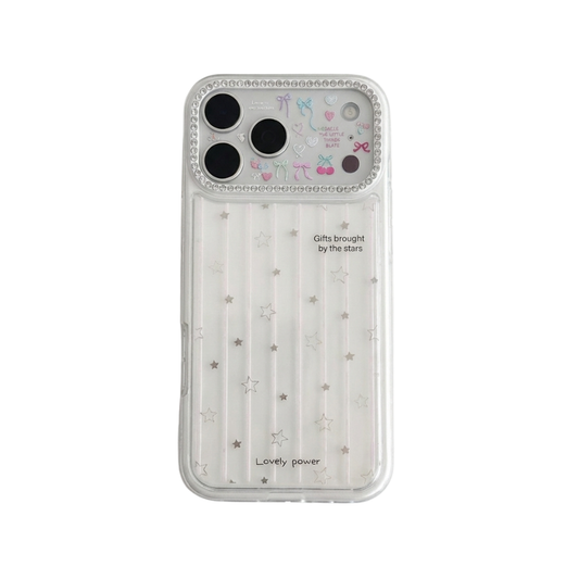 Crystal Star Clear iPhone Case – Lovely Power by NONOCASE