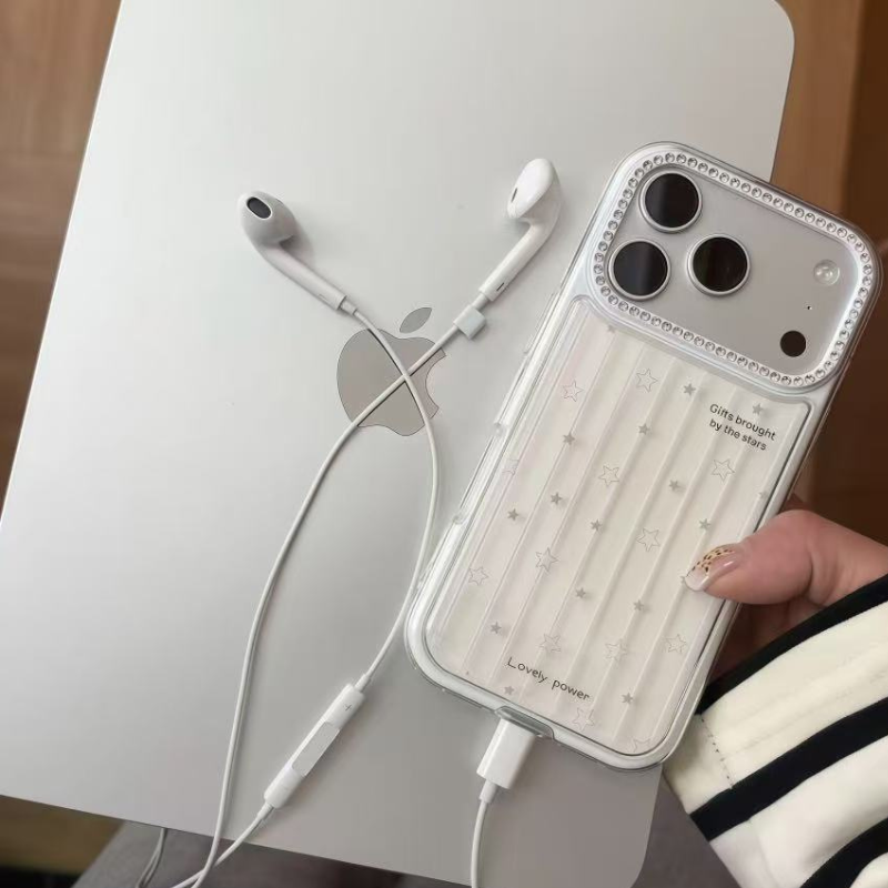 Crystal Star Clear iPhone Case – Lovely Power by NONOCASE