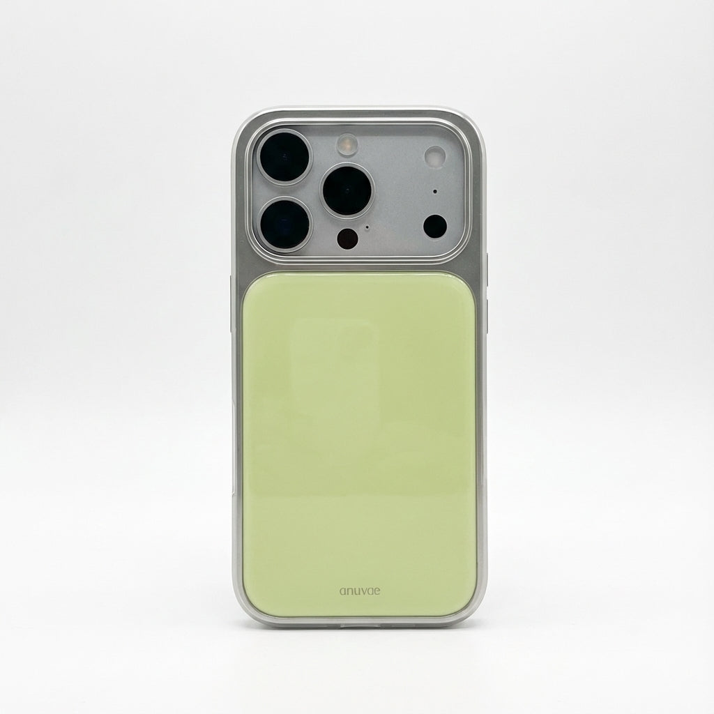 Minimalist Pastel Green iPhone Case