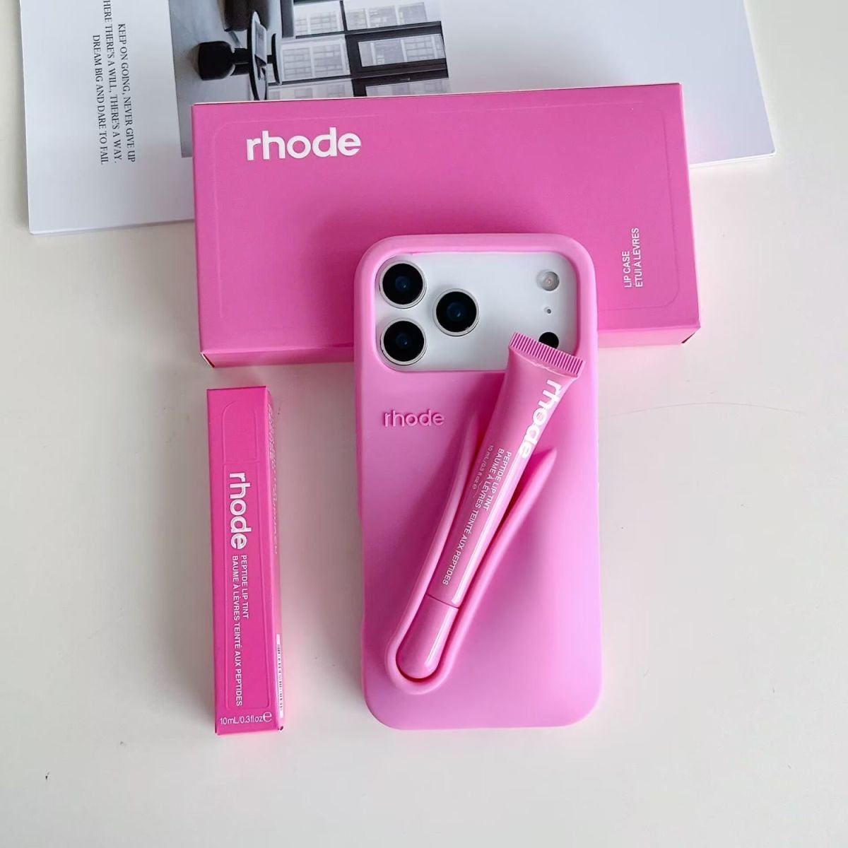 iPhone Lip Balm Holder Silicone Case