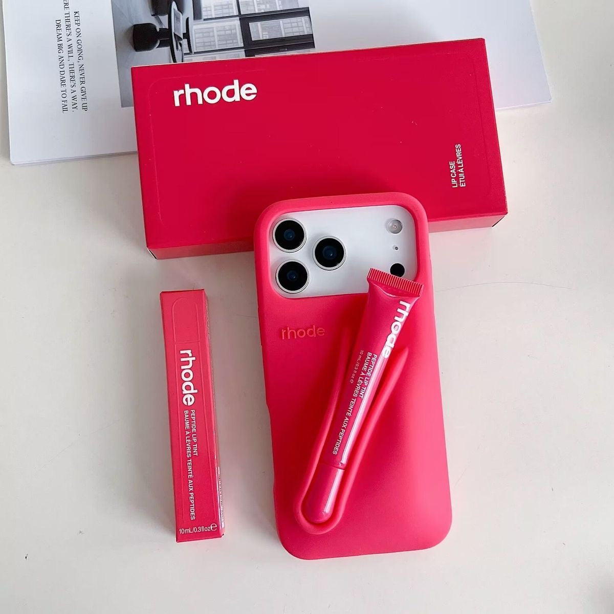 iPhone Lip Balm Holder Silicone Case
