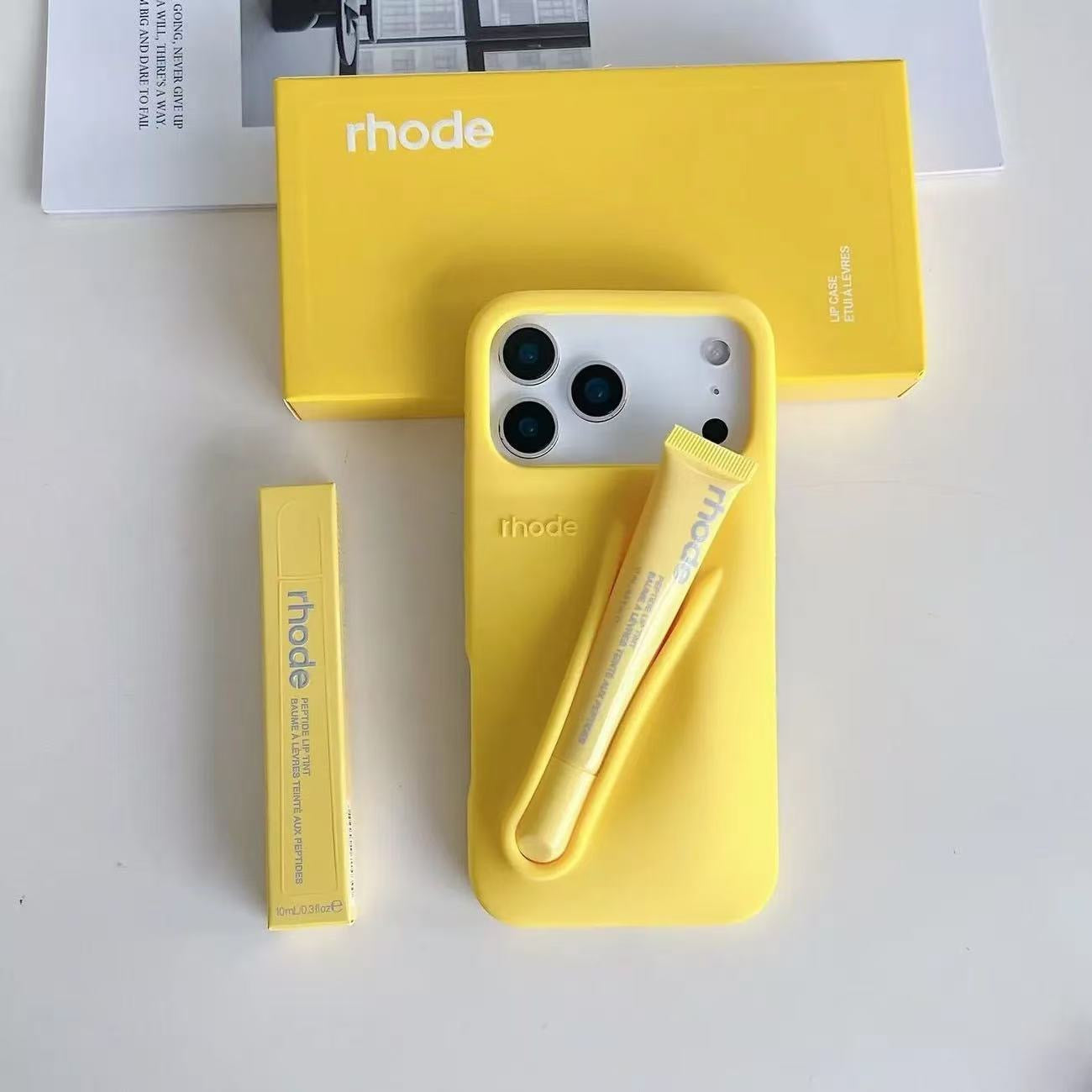 iPhone Lip Balm Holder Silicone Case
