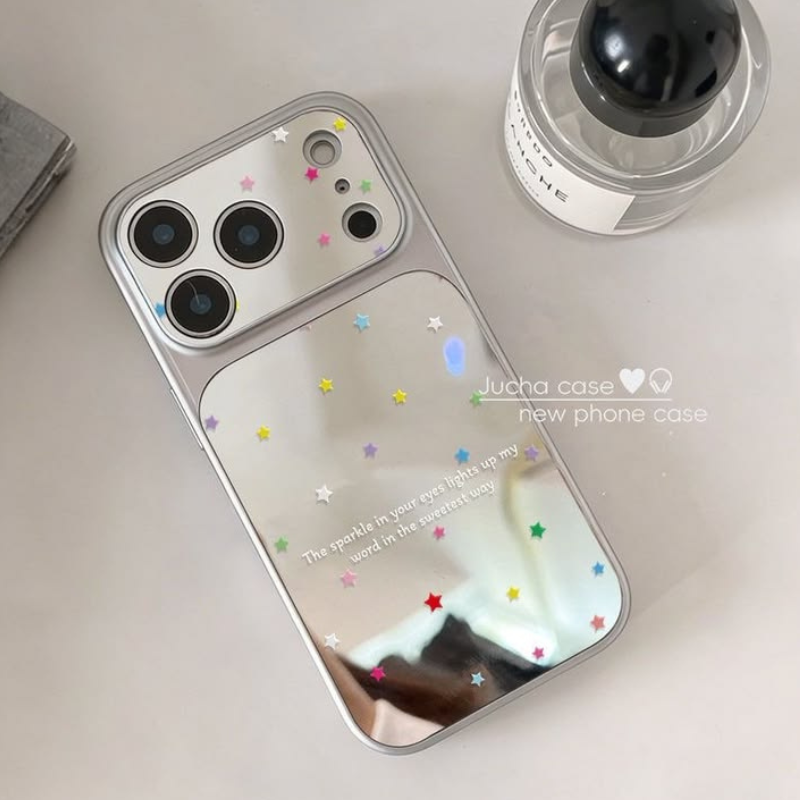 Cute Star Mirror iPhone Case