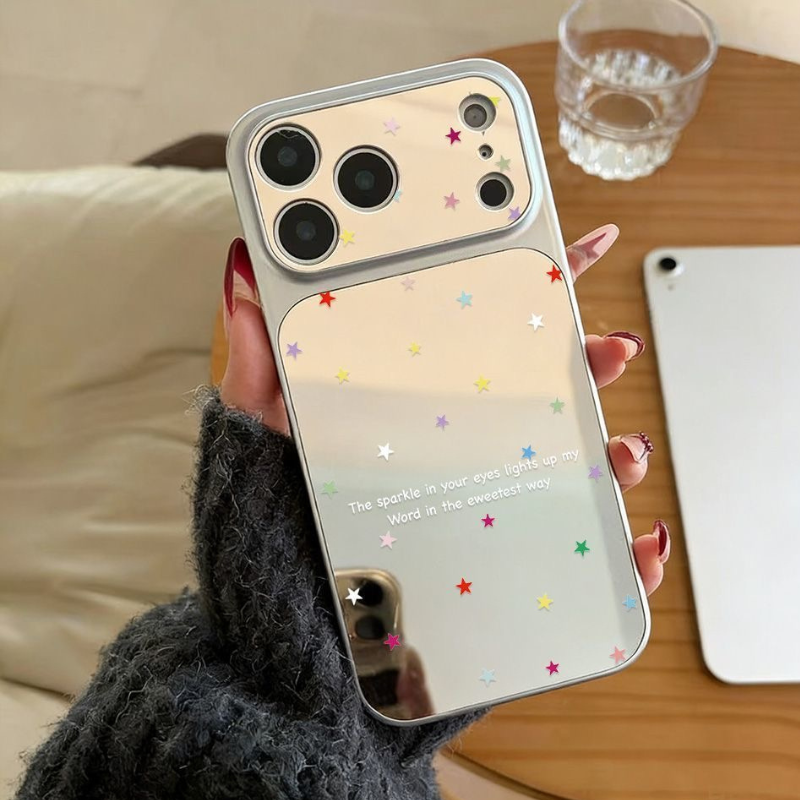 Cute Star Mirror iPhone Case