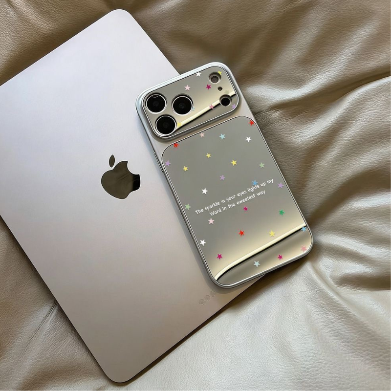 Cute Star Mirror iPhone Case