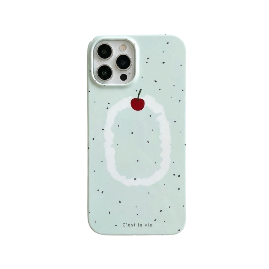 Cherry Mint iPhone Case